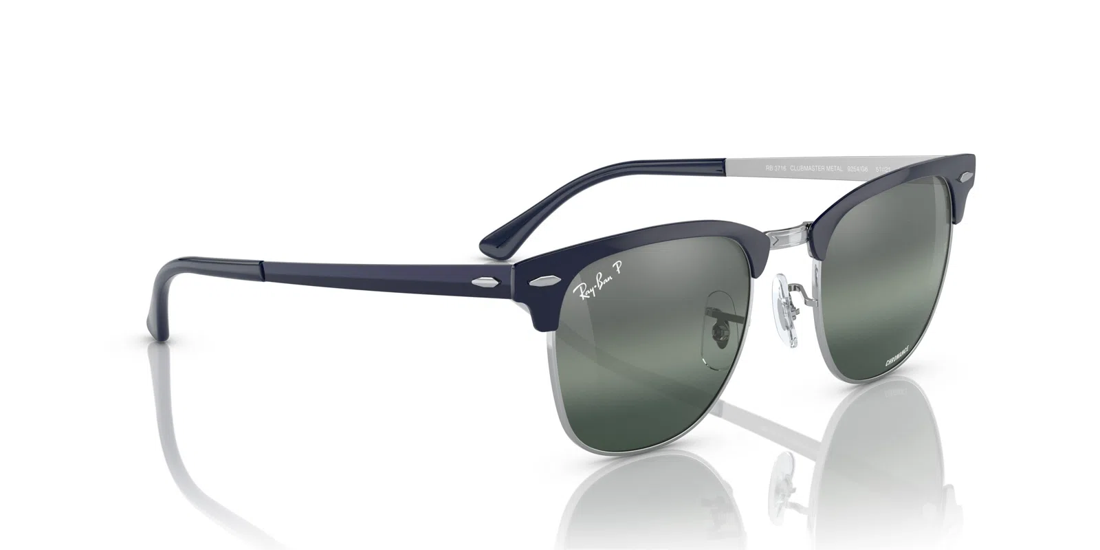 Ray-Ban Clubmaster Metal 3716 Sunglasses - view 155